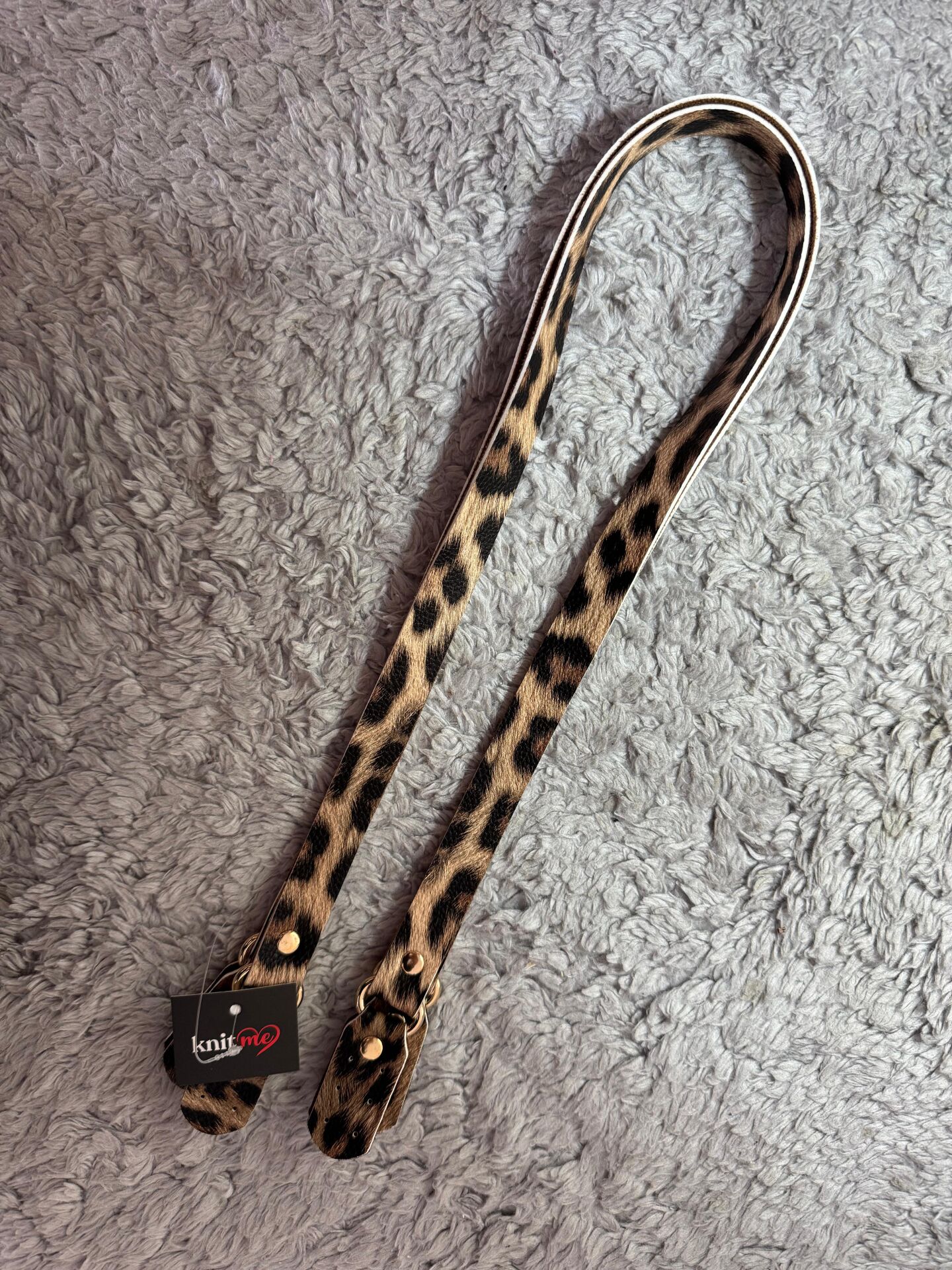 Böceli Çanta Askısı Leopar