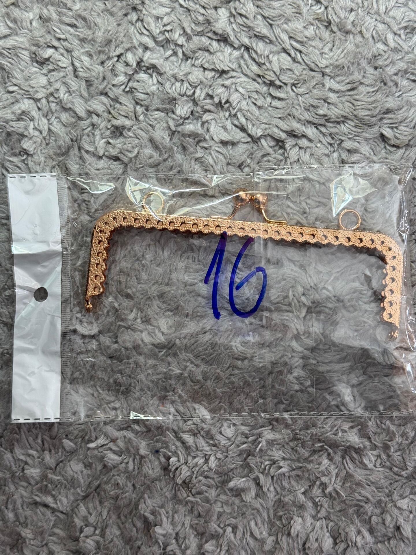 Cüzdan Klipsi 16cm Altın