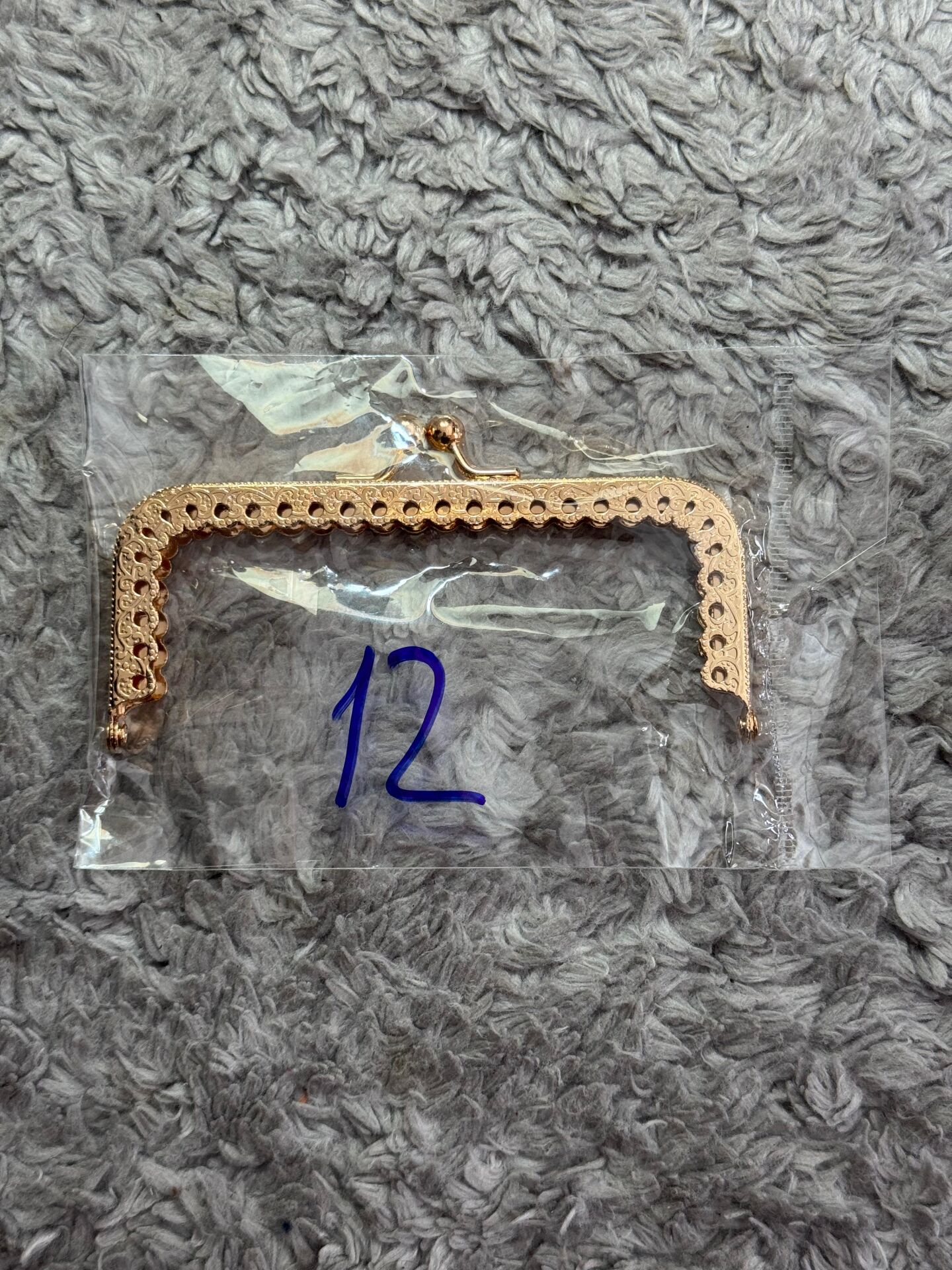 Cüzdan Klipsi 12cm Altın