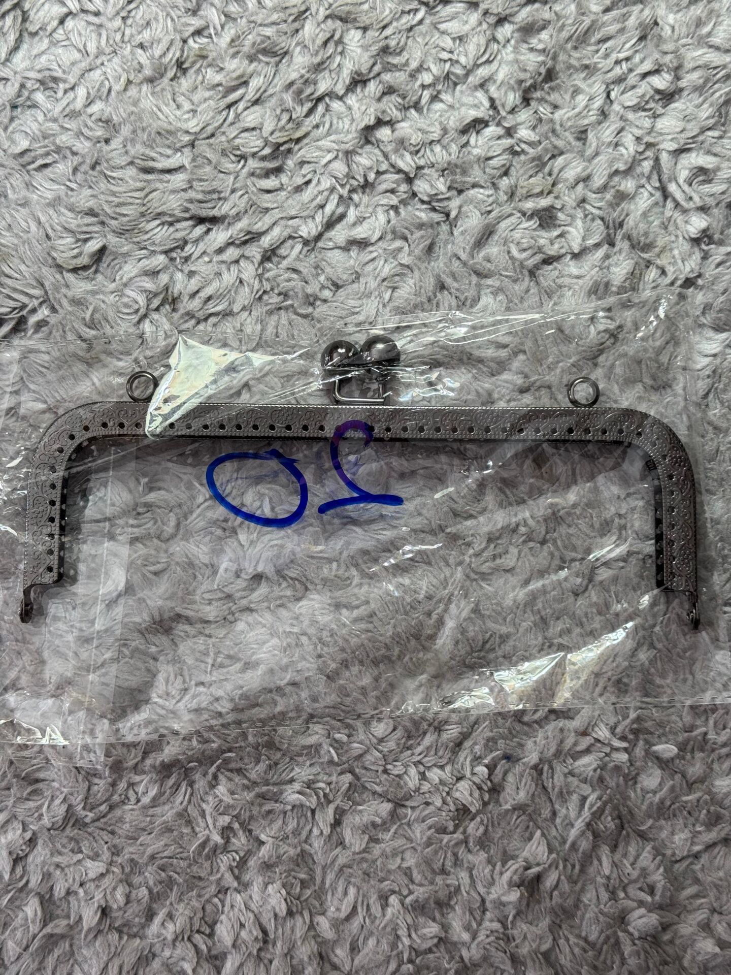 Cüzdan Klipsi 20cm Siyah