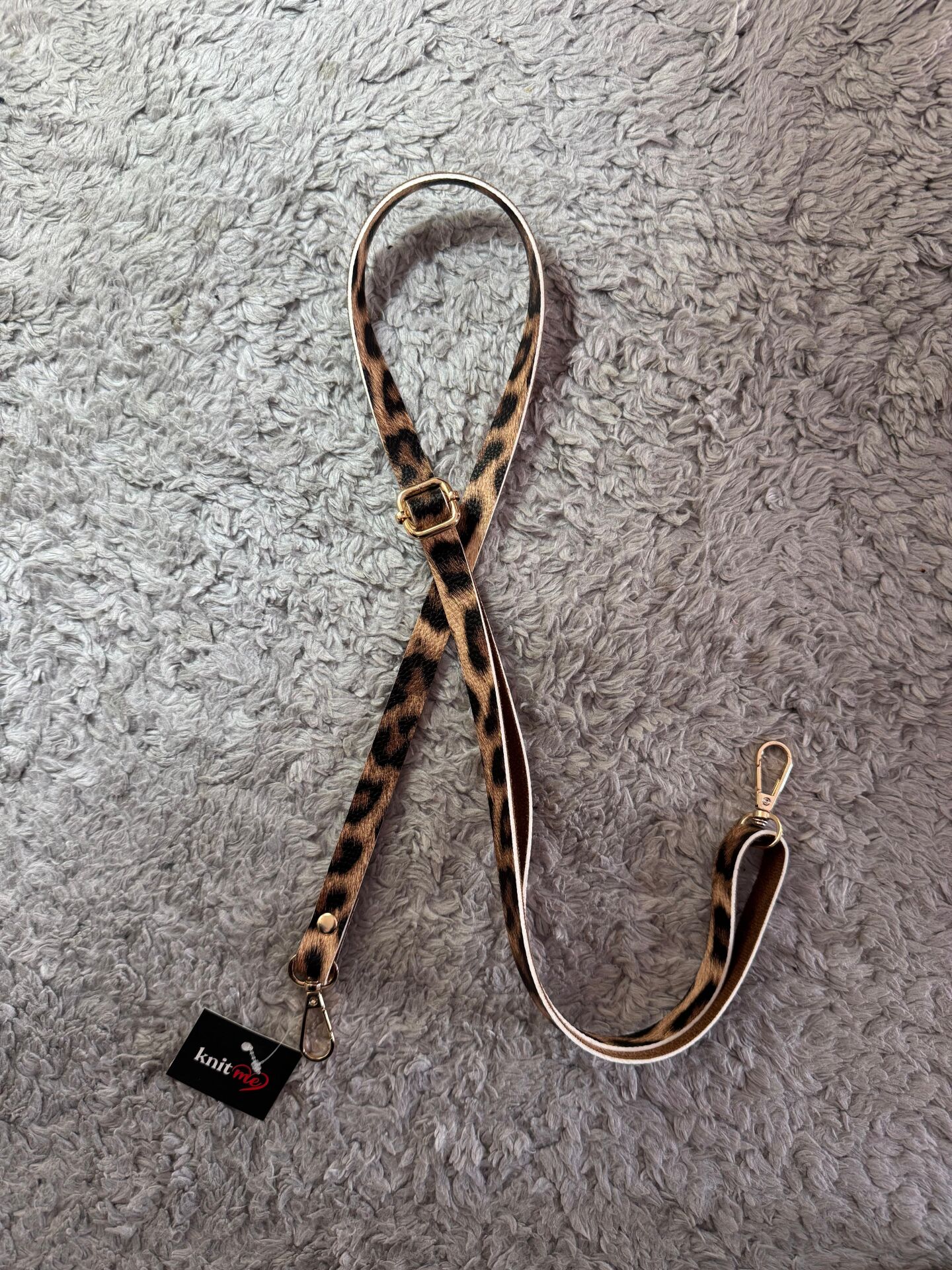 Sürgü Tokalı Çanta Askısı 135*1,5 Leopar