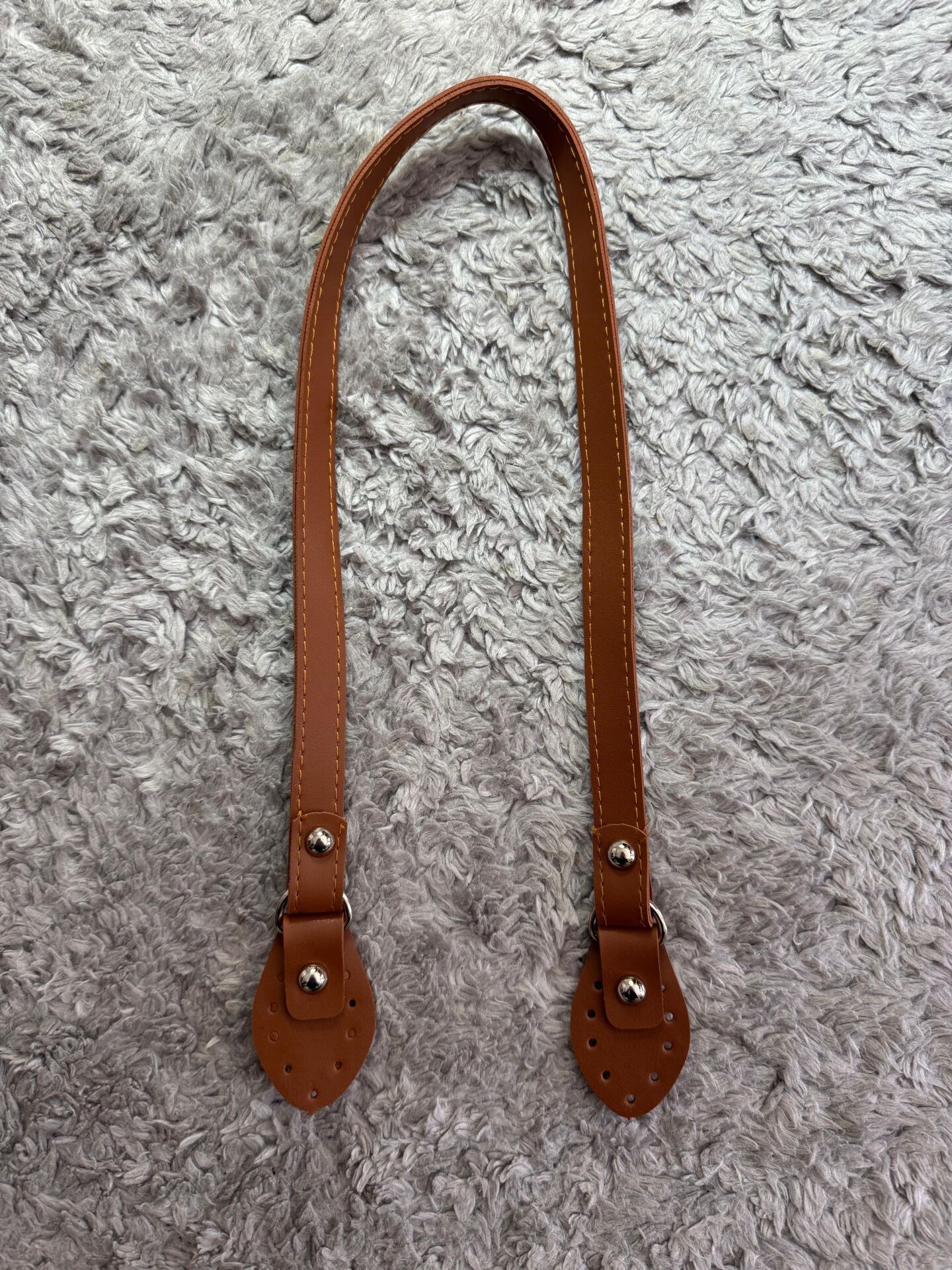 Elegant Çanta Sapı Taba