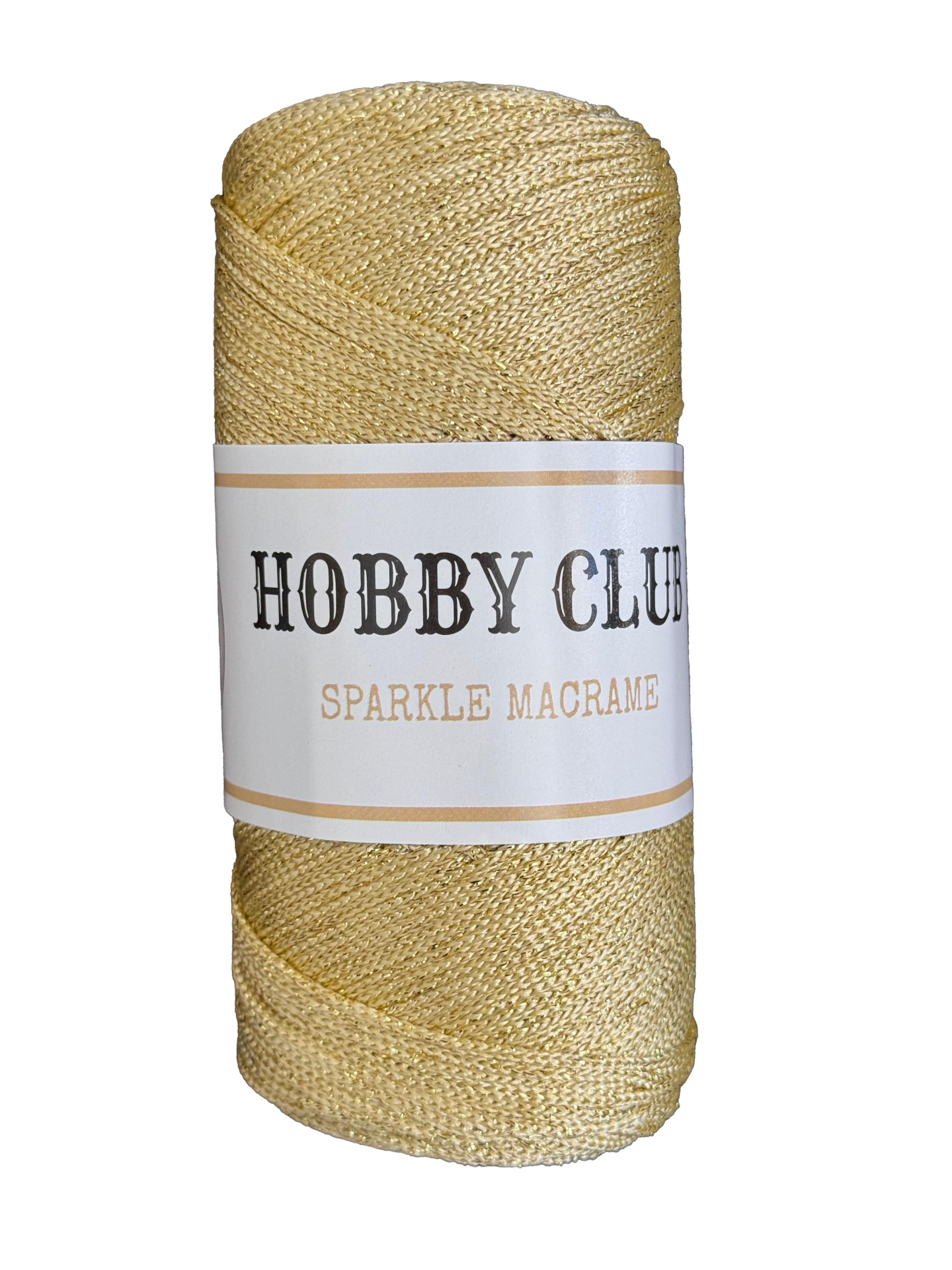 Polyester Makrome Simli No:4 200GR 2mm 048 Altın