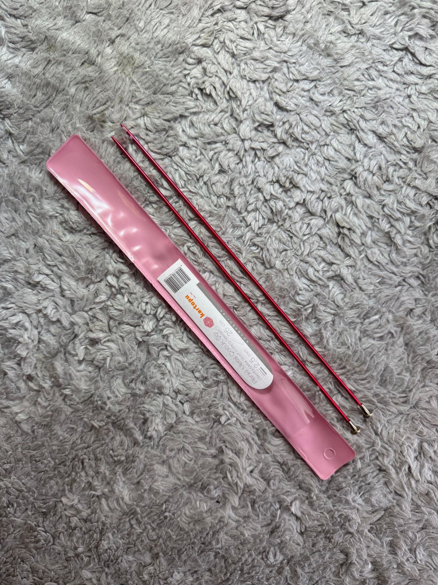 Renkli Metal Çocuk Şişi 25cm