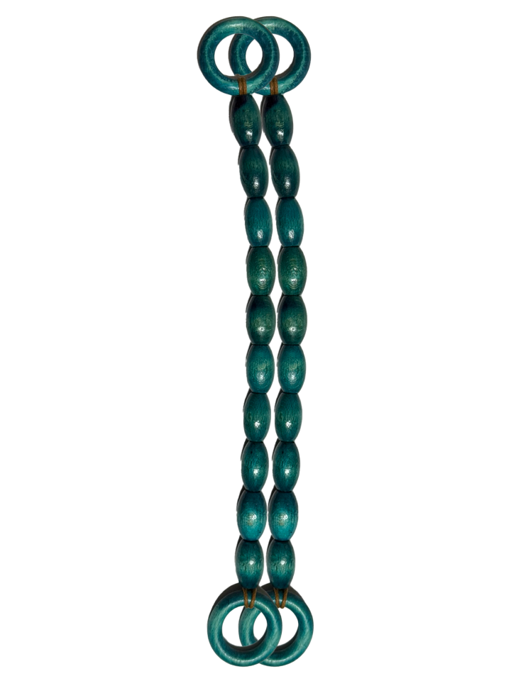 Ahşap Boncuklu Çanta Sapı (40cm)