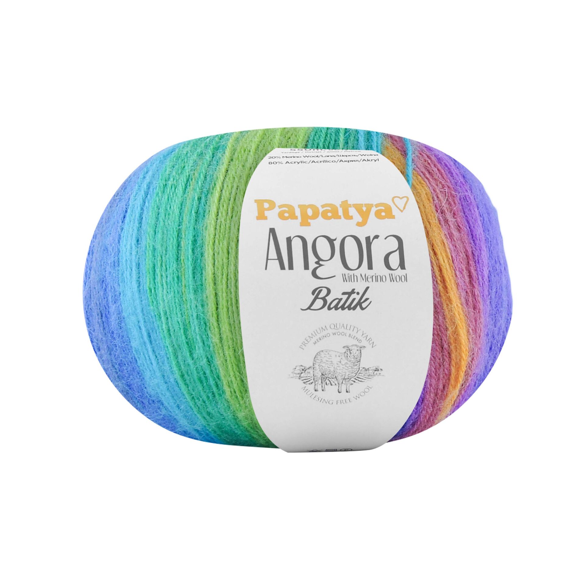 PAPATYA Angora Batik 63