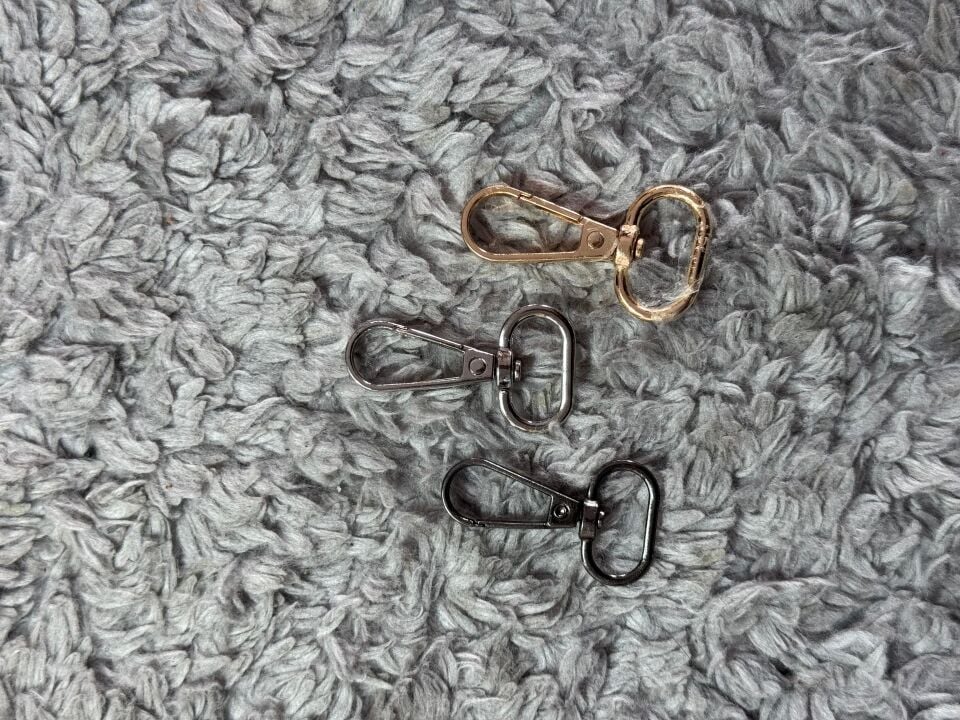 Metal Papağan Çanta Klipsi