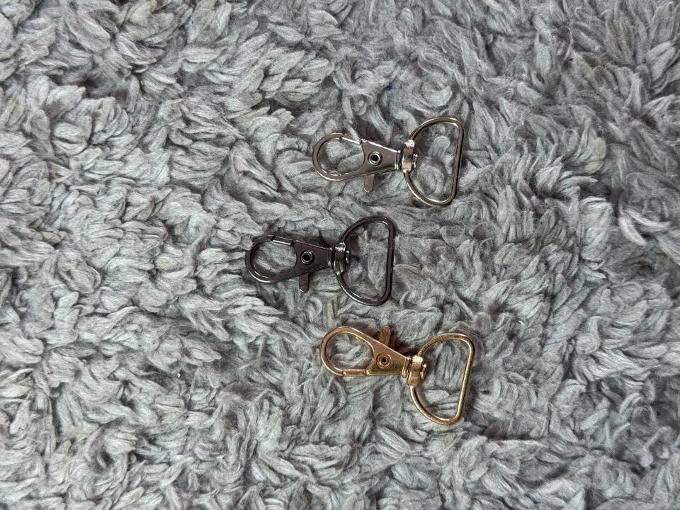 Metal Papağan Çanta Klipsi