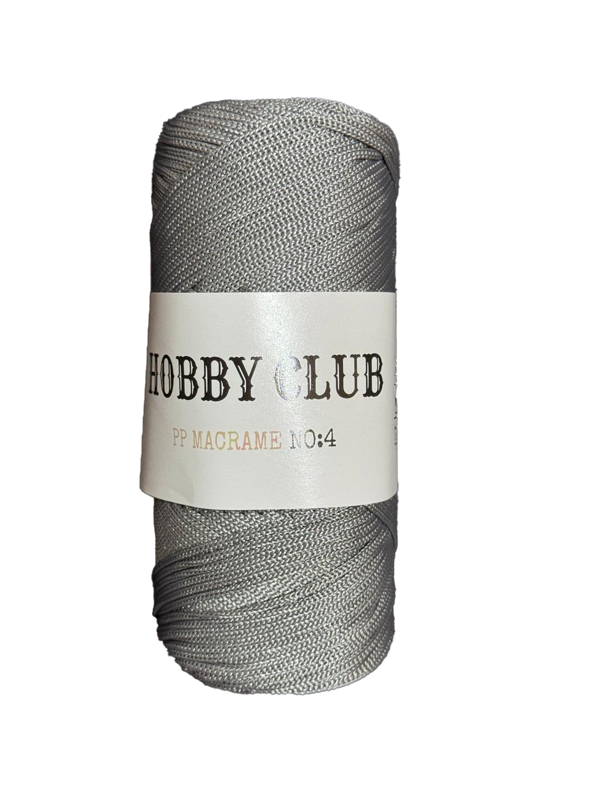 Polyester Makrome No:4 200GR 2mm 064 Gri