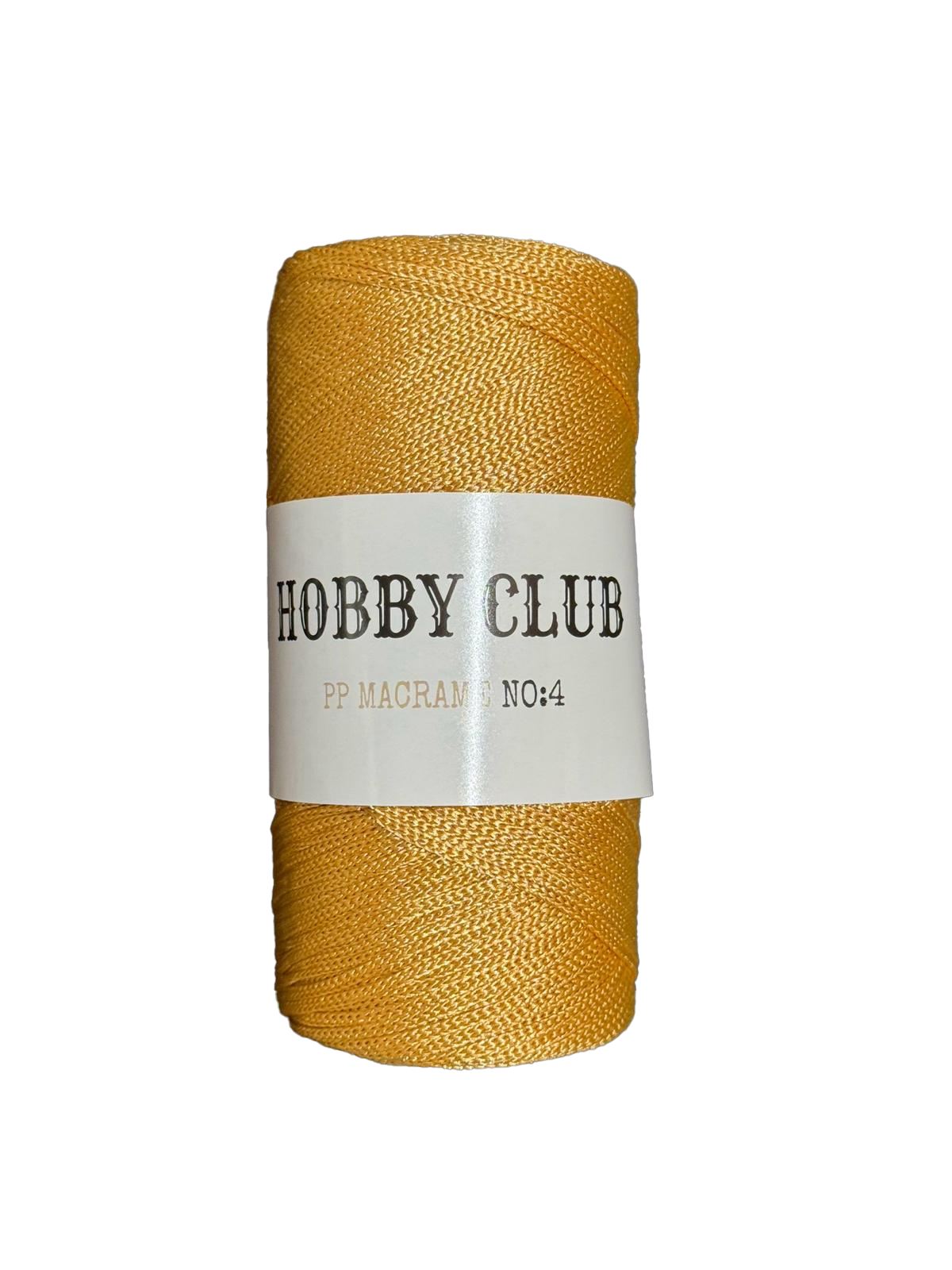 Polyester Makrome No:4 200GR 2mm 049 Altın Sarısı