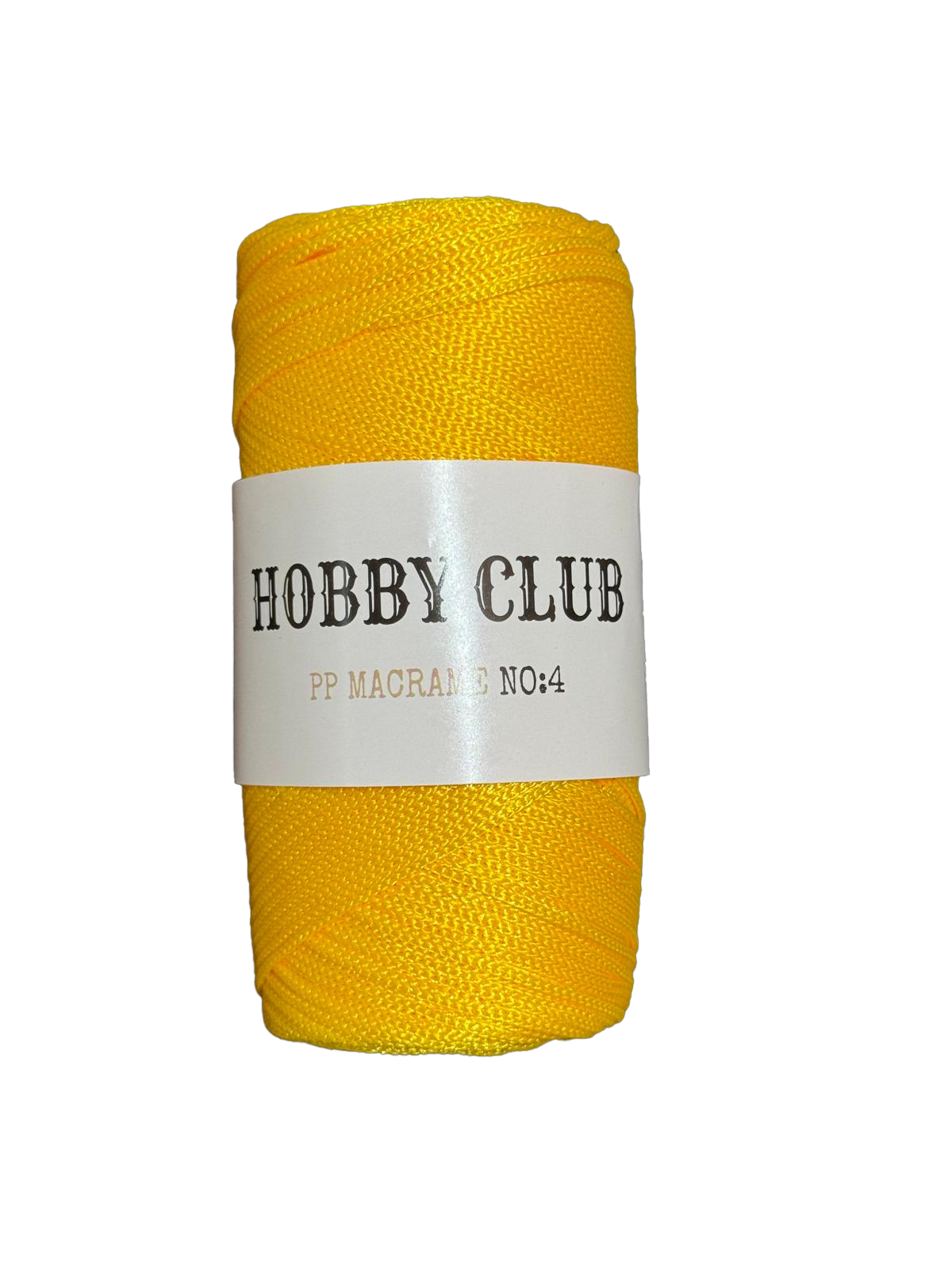 Polyester Makrome No:4 200GR 2mm 056 Sarı