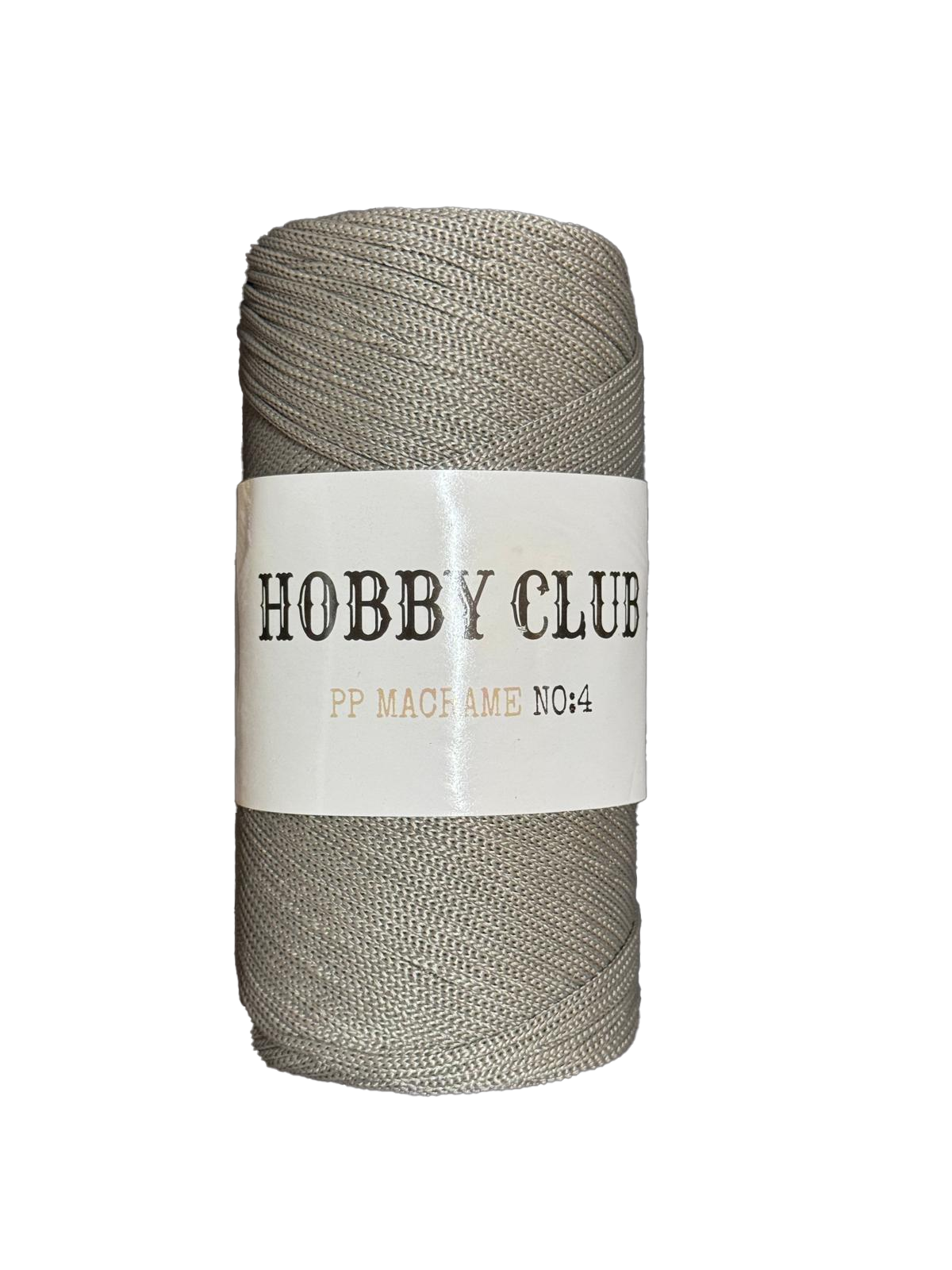Polyester Makrome No:4 200GR 2mm 063 Gri