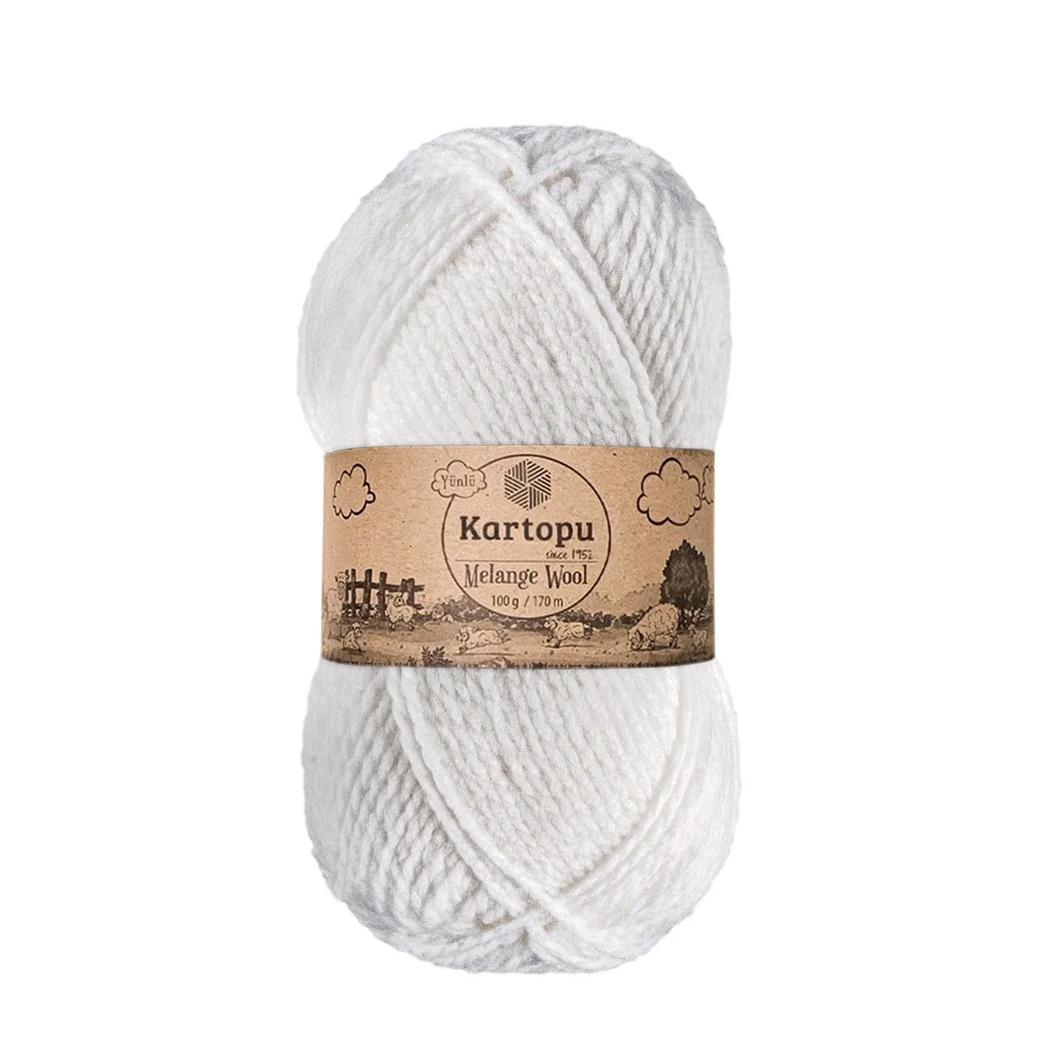 KARTOPU Melange Wool 010