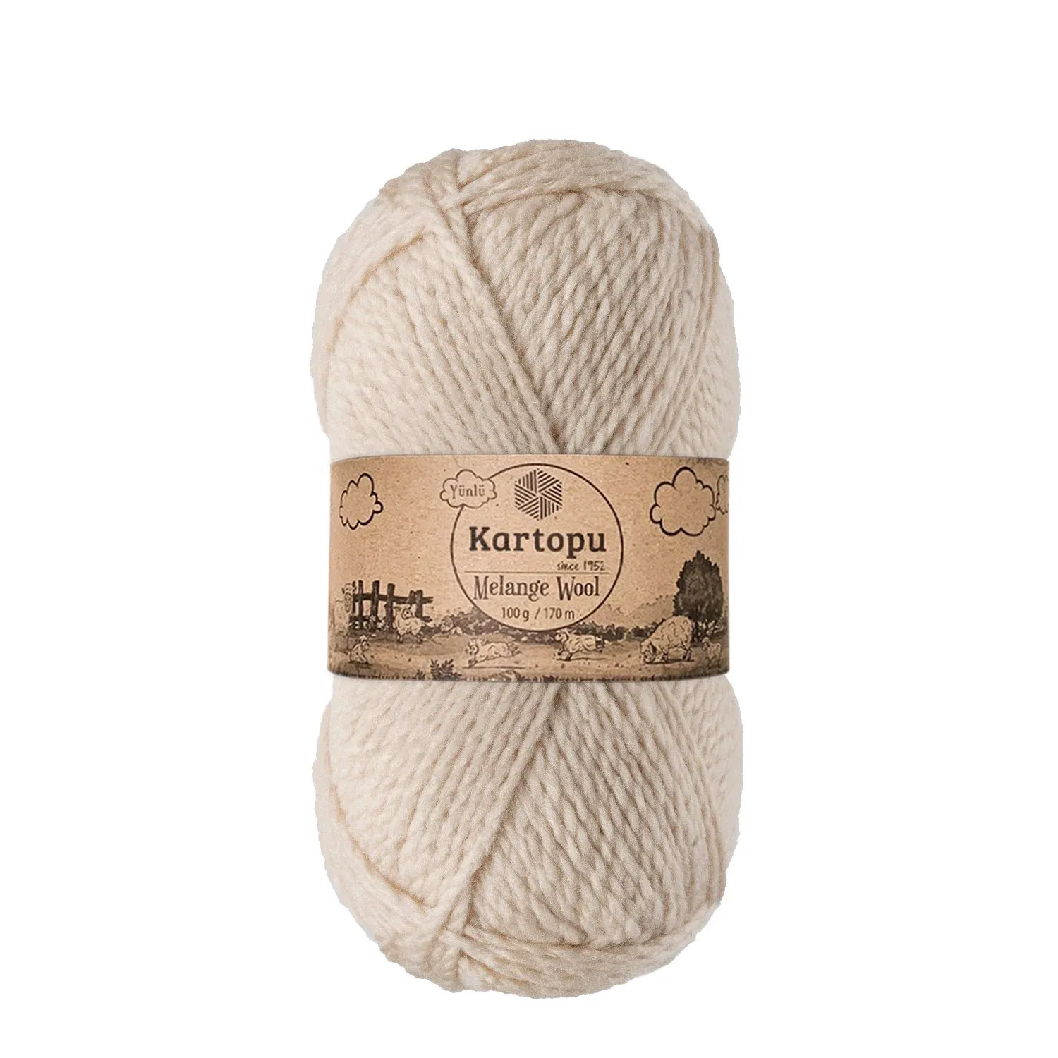 KARTOPU Melange Wool 855