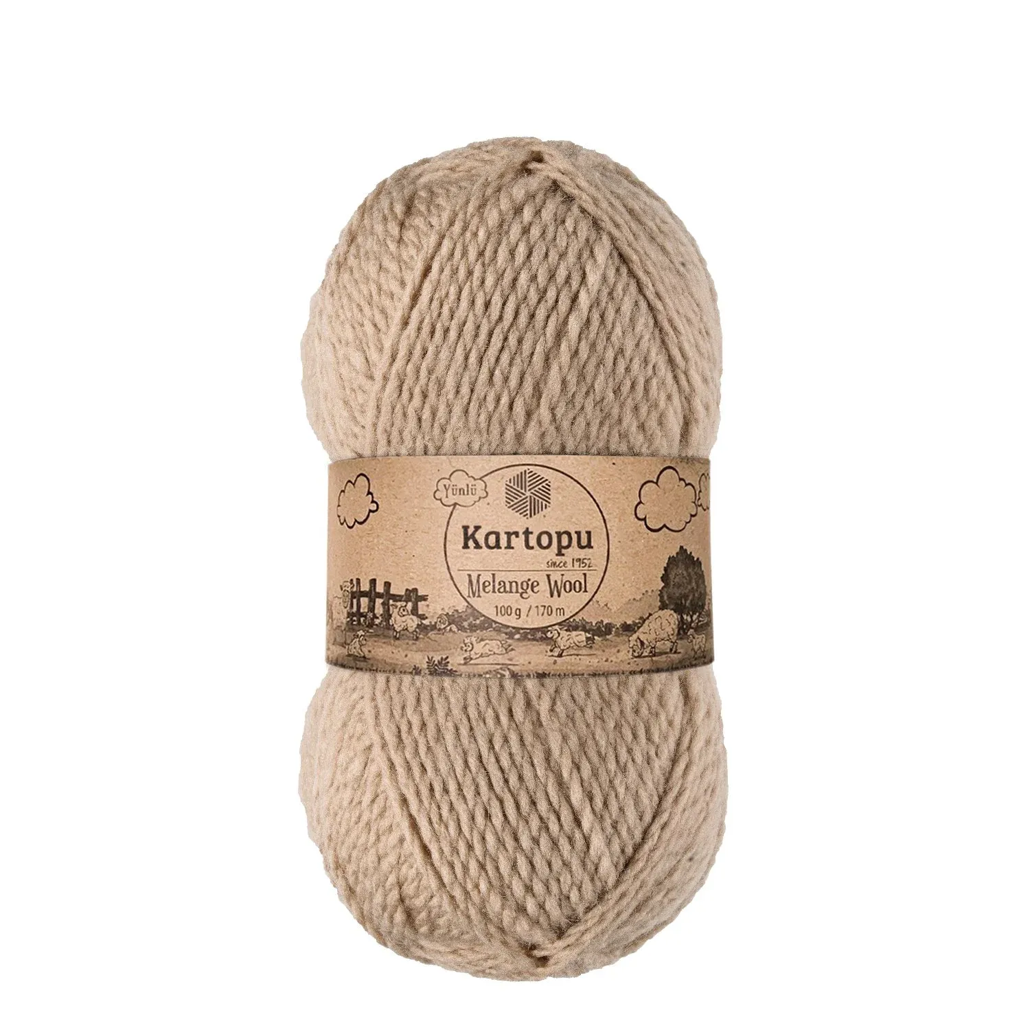KARTOPU Melange Wool 880