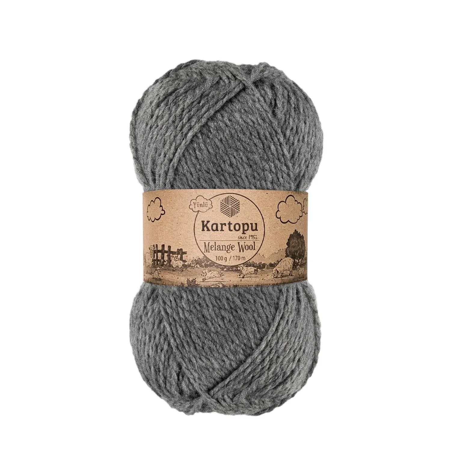 KARTOPU Melange Wool 1002