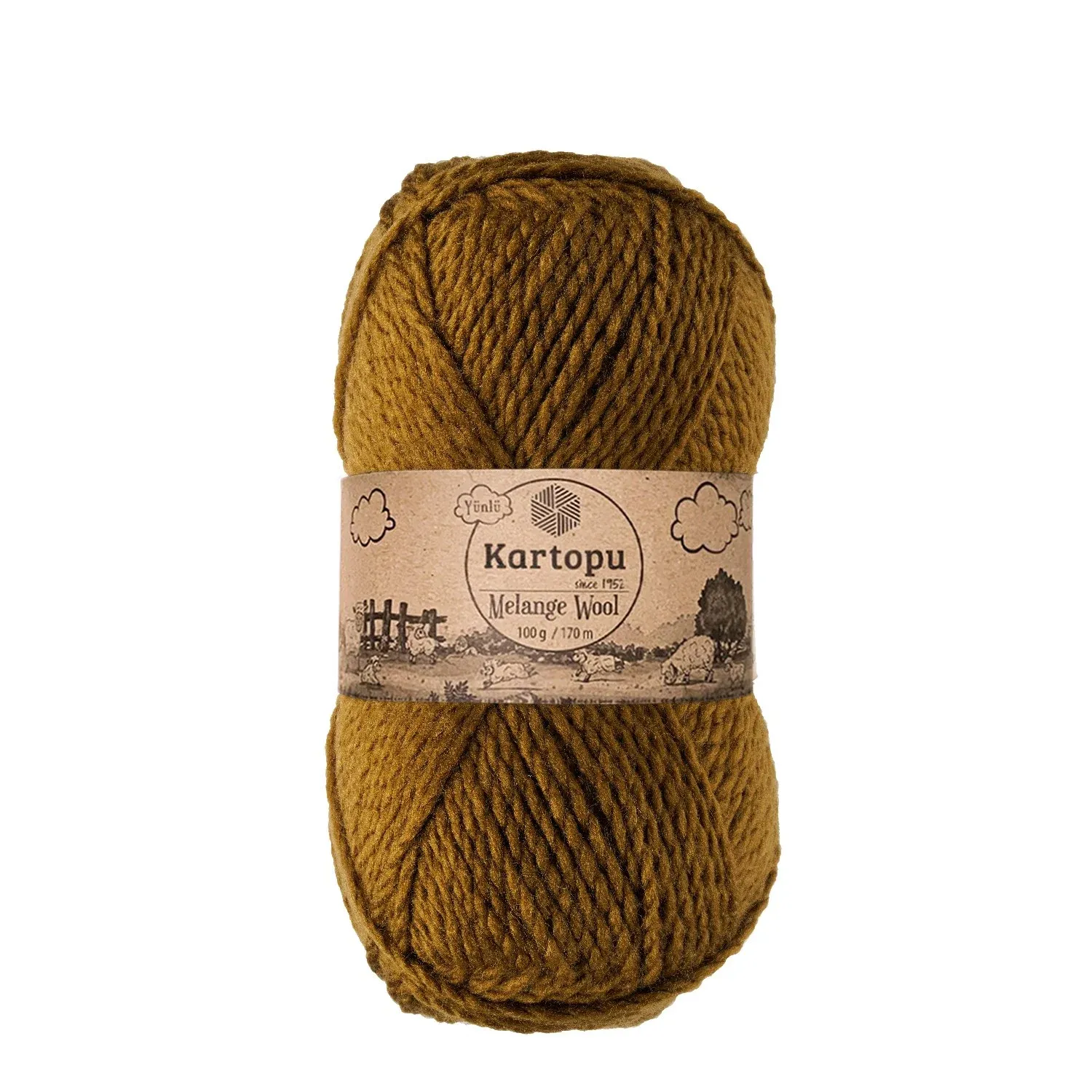 KARTOPU Melange Wool 4001