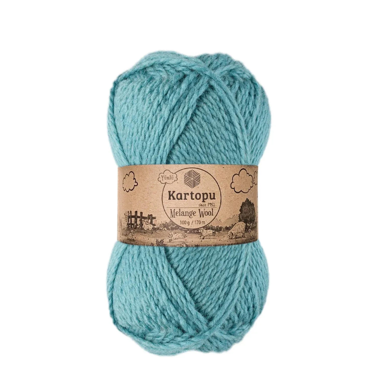 KARTOPU Melange Wool 5017