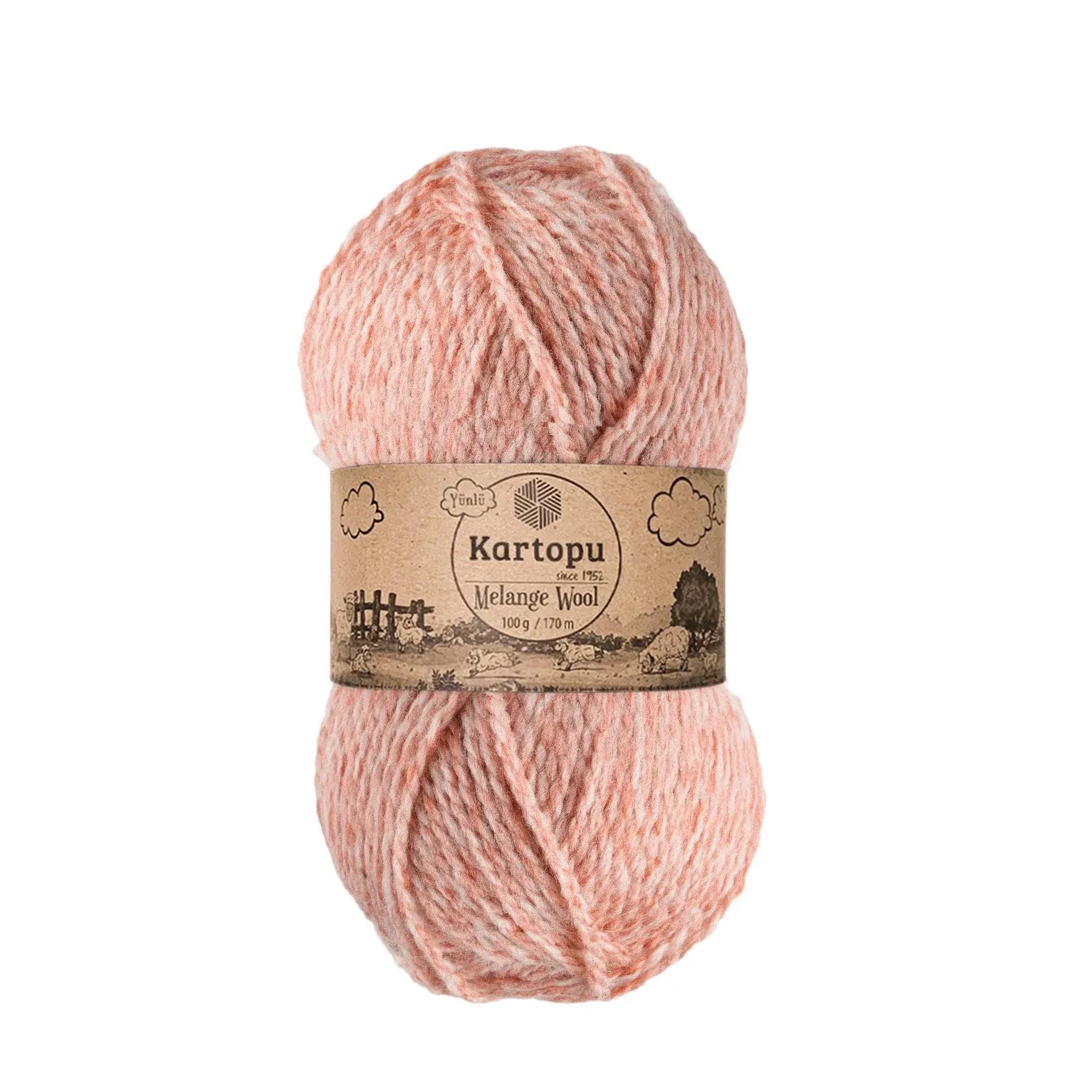 KARTOPU Melange Wool 9003