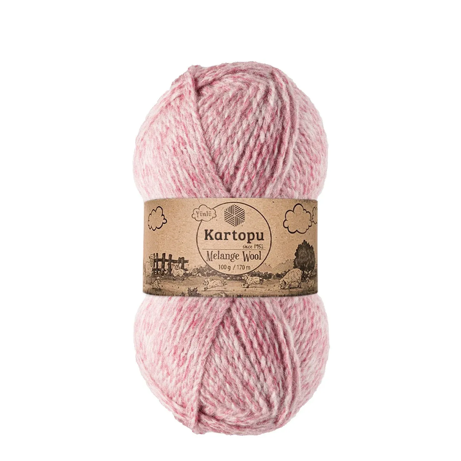 KARTOPU Melange Wool 9004