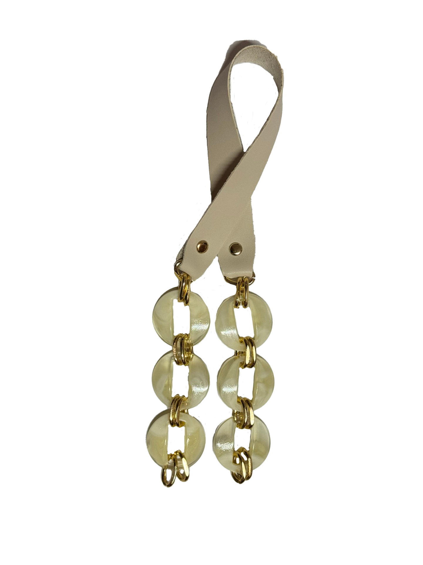 Derili Akrilik Çanta Sapı (60cm) Taş