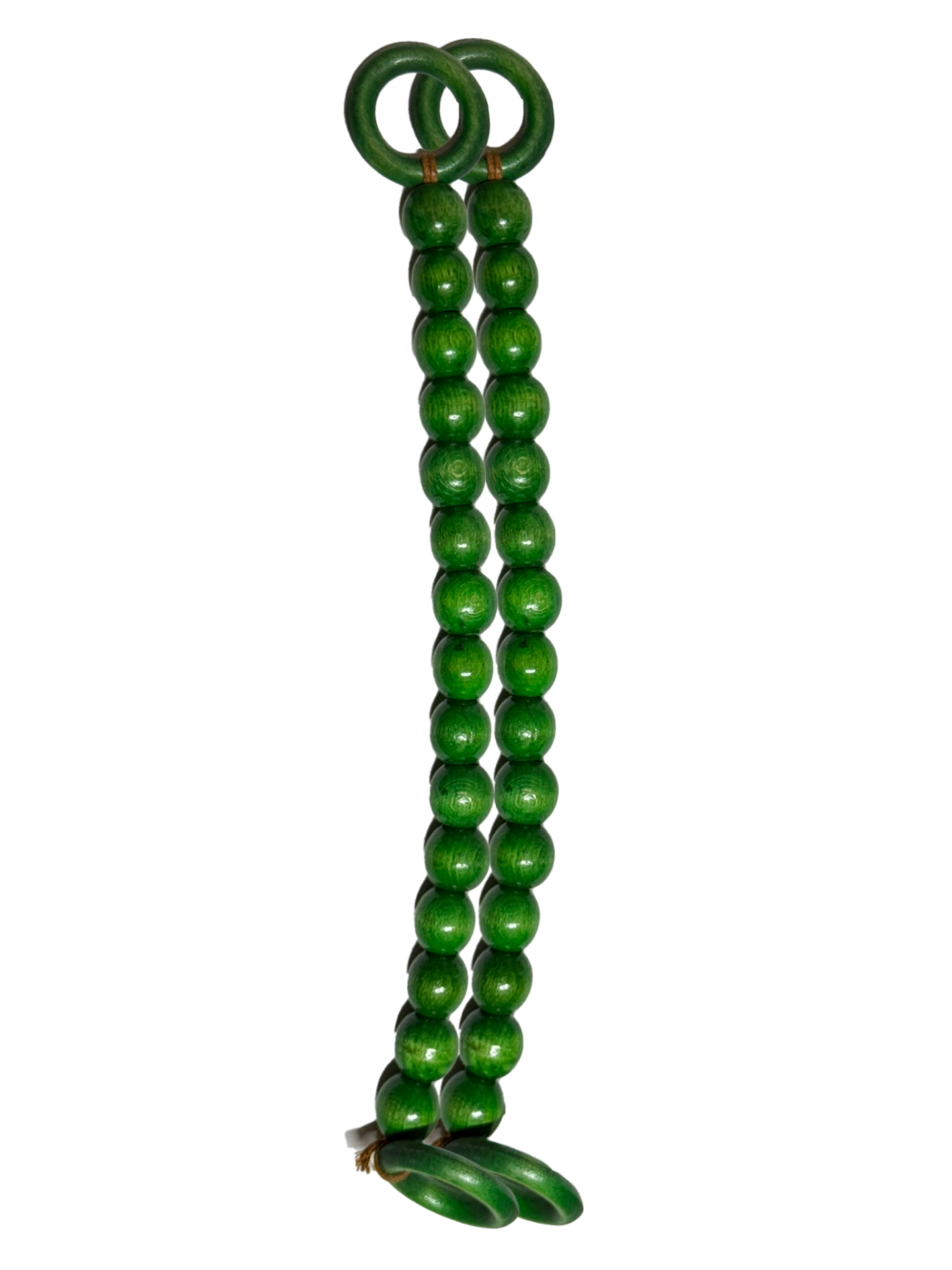 Ahşap Boncuklu Çanta Sapı (40cm) Model 2