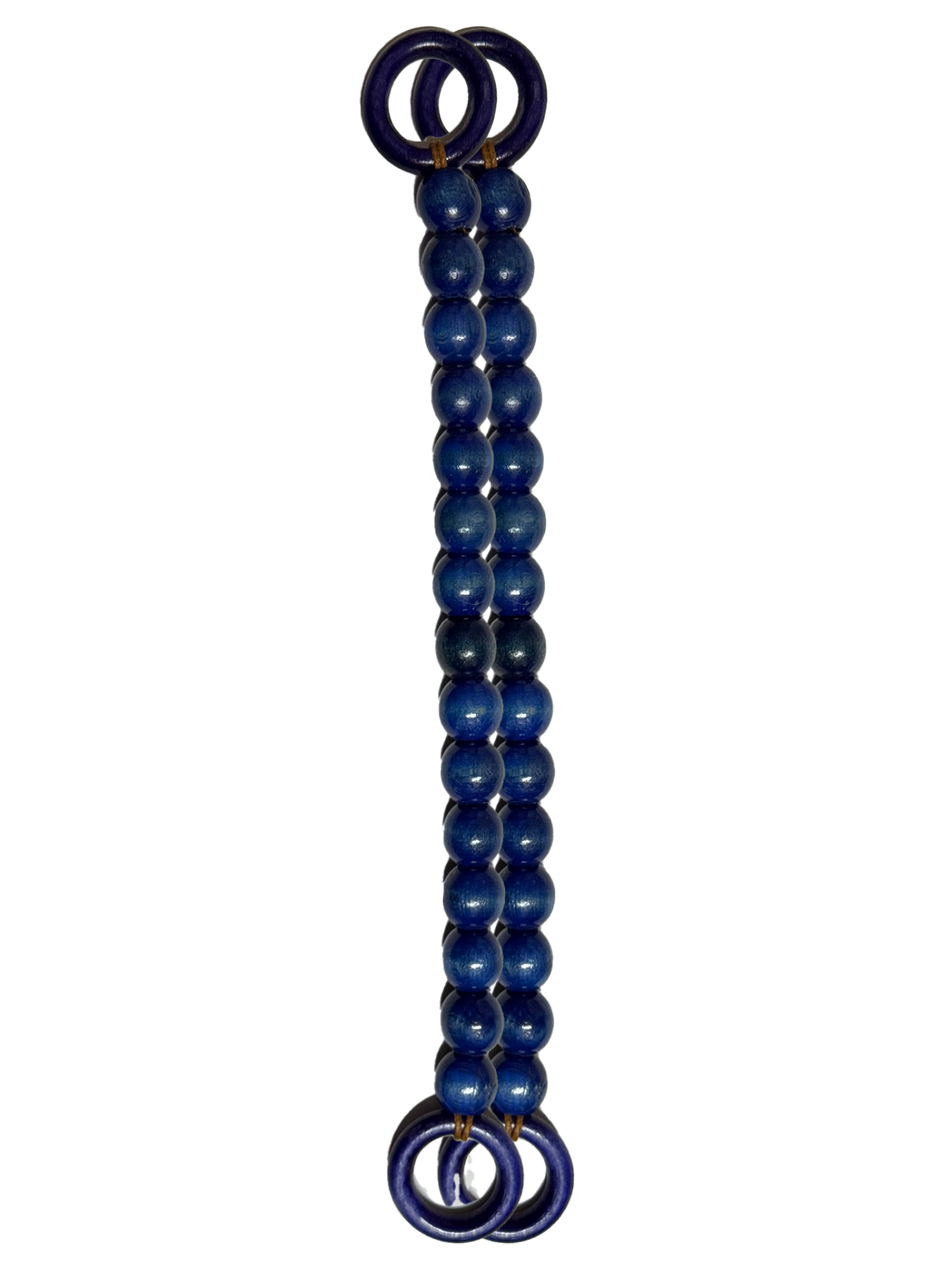 Ahşap Boncuklu Çanta Sapı (40cm) Model 5