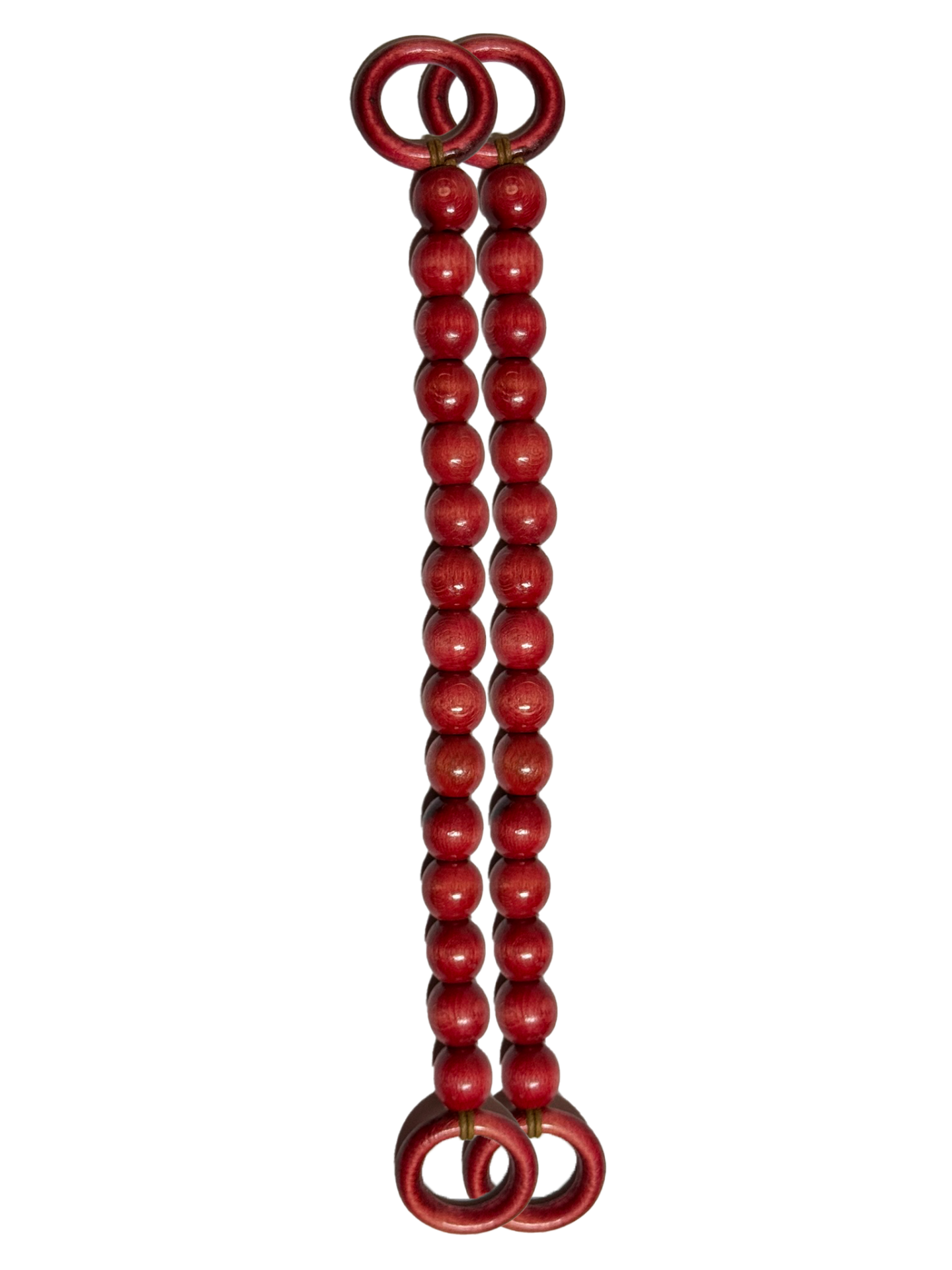 Ahşap Boncuklu Çanta Sapı (40cm) Model 7