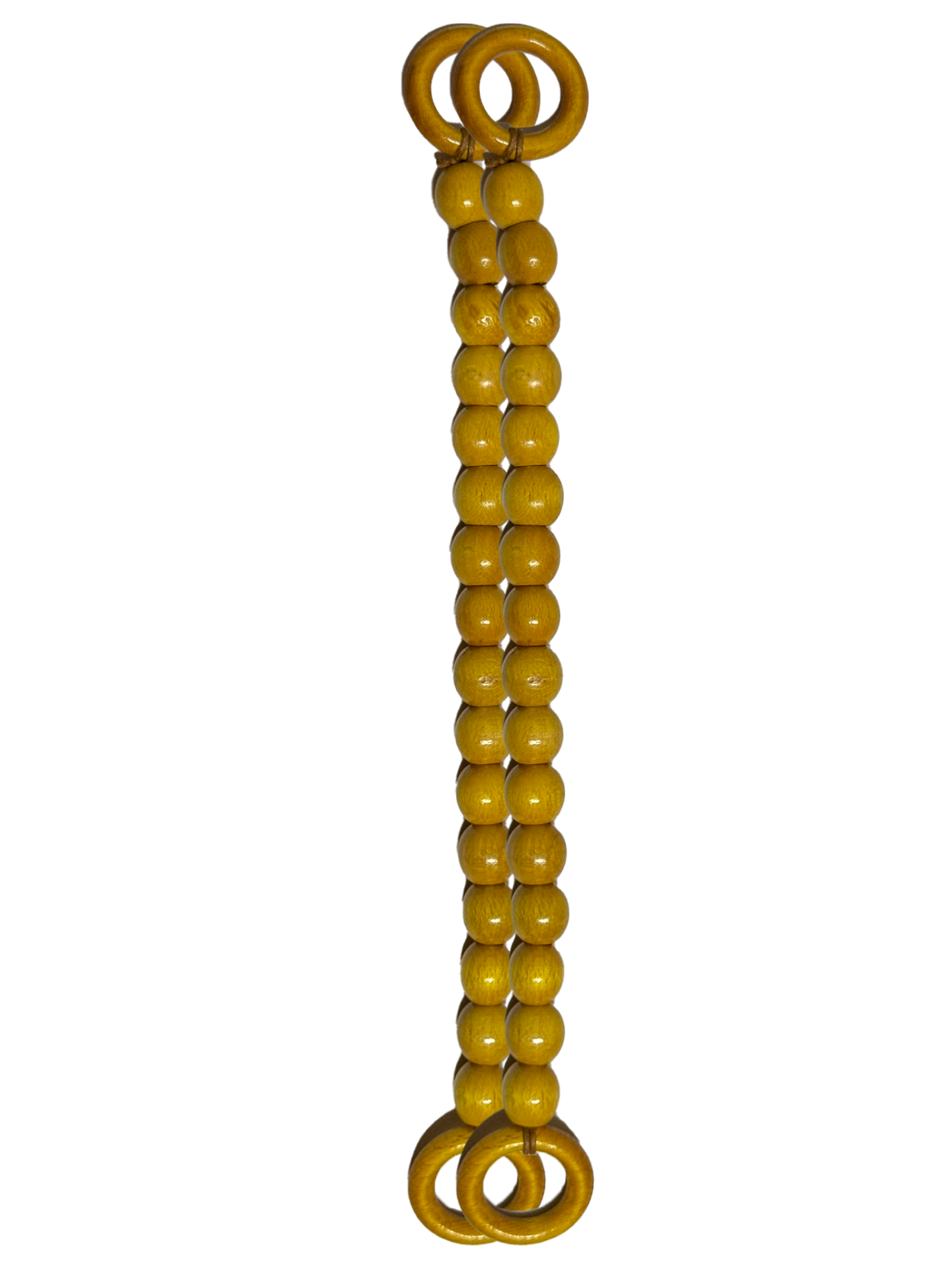 Ahşap Boncuklu Çanta Sapı (40cm) Model 10