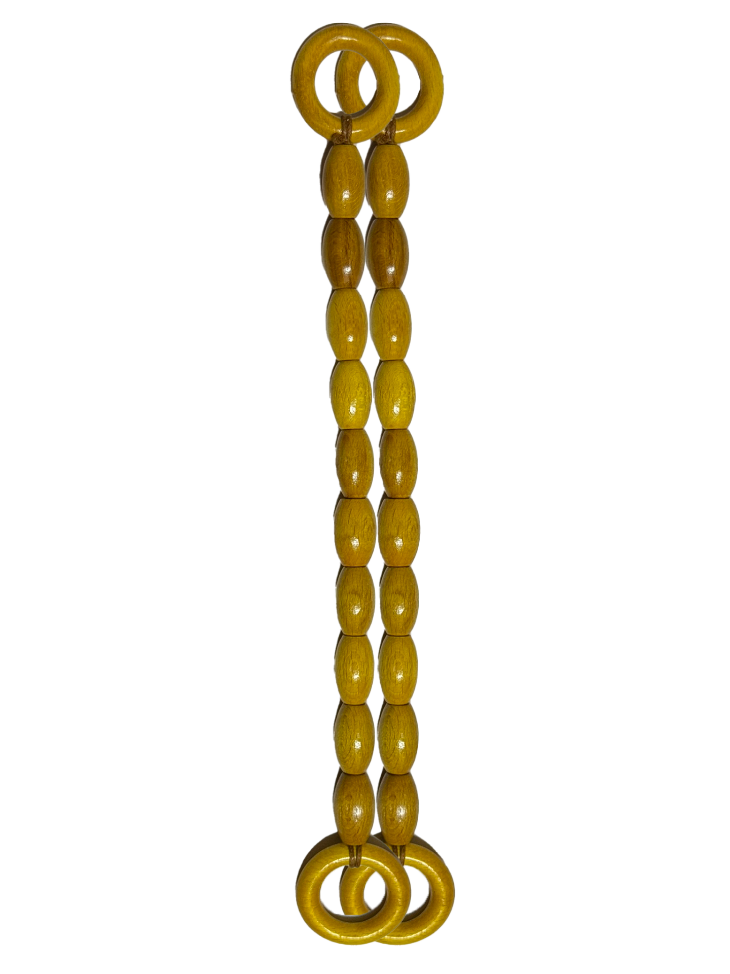 Ahşap Boncuklu Çanta Sapı (40cm) Model 15