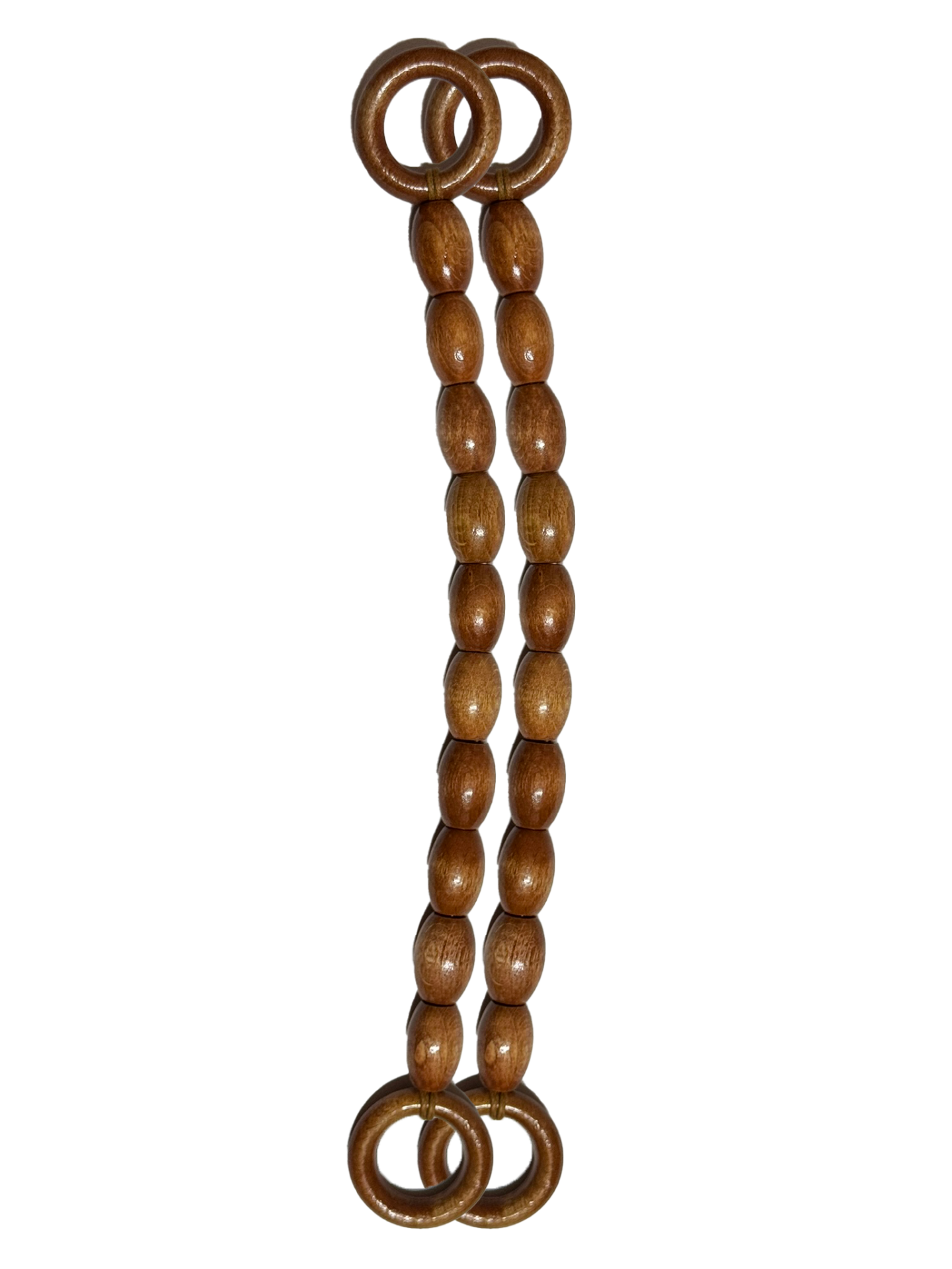 Ahşap Boncuklu Çanta Sapı (40cm) Model 18