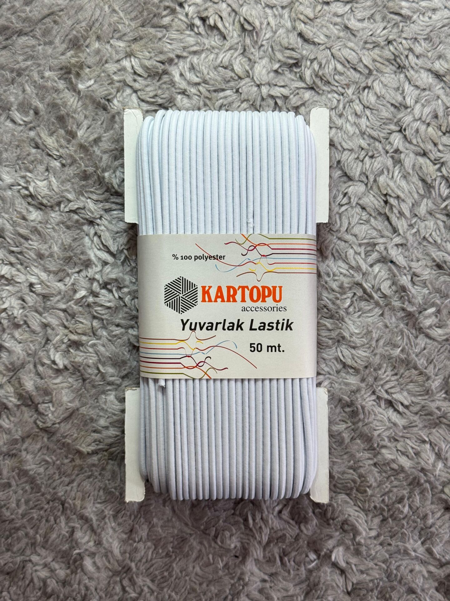 Yuvarlak Lastik 50mt