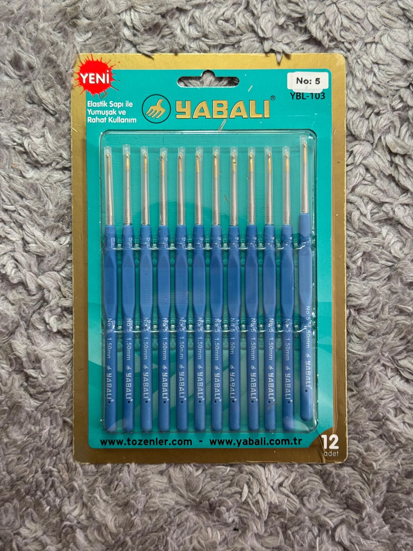 Elastik Saplı Dantel Tığ 5
