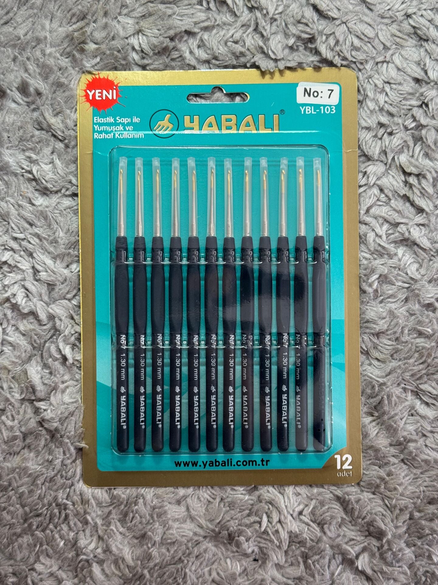 Elastik Saplı Dantel Tığ 7