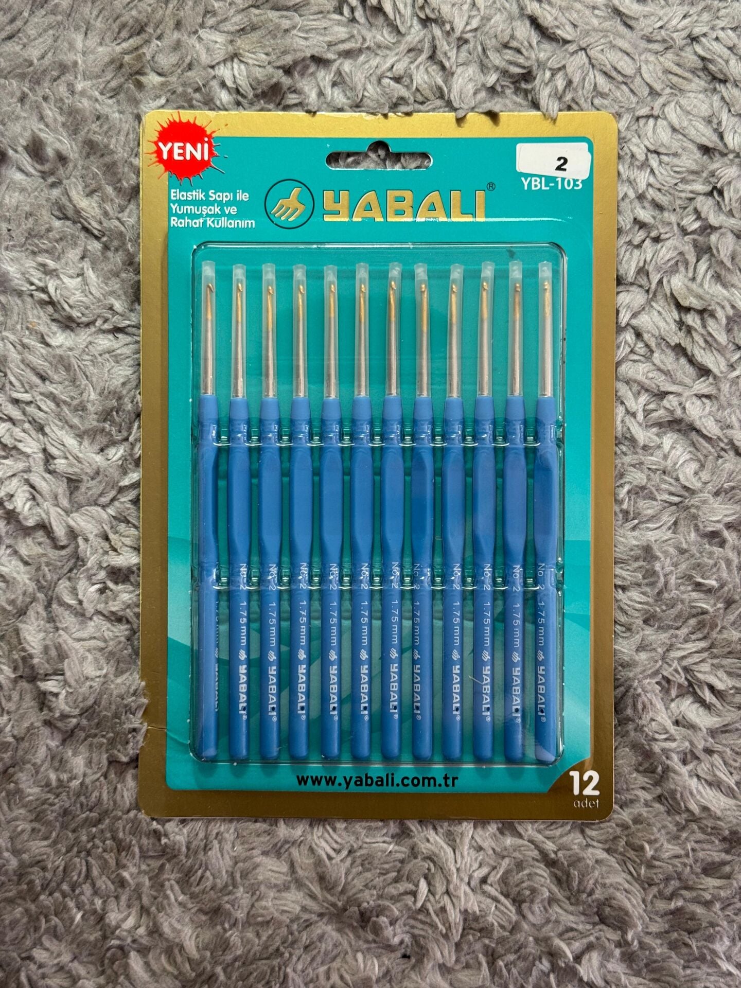 Elastik Saplı Dantel Tığ 2