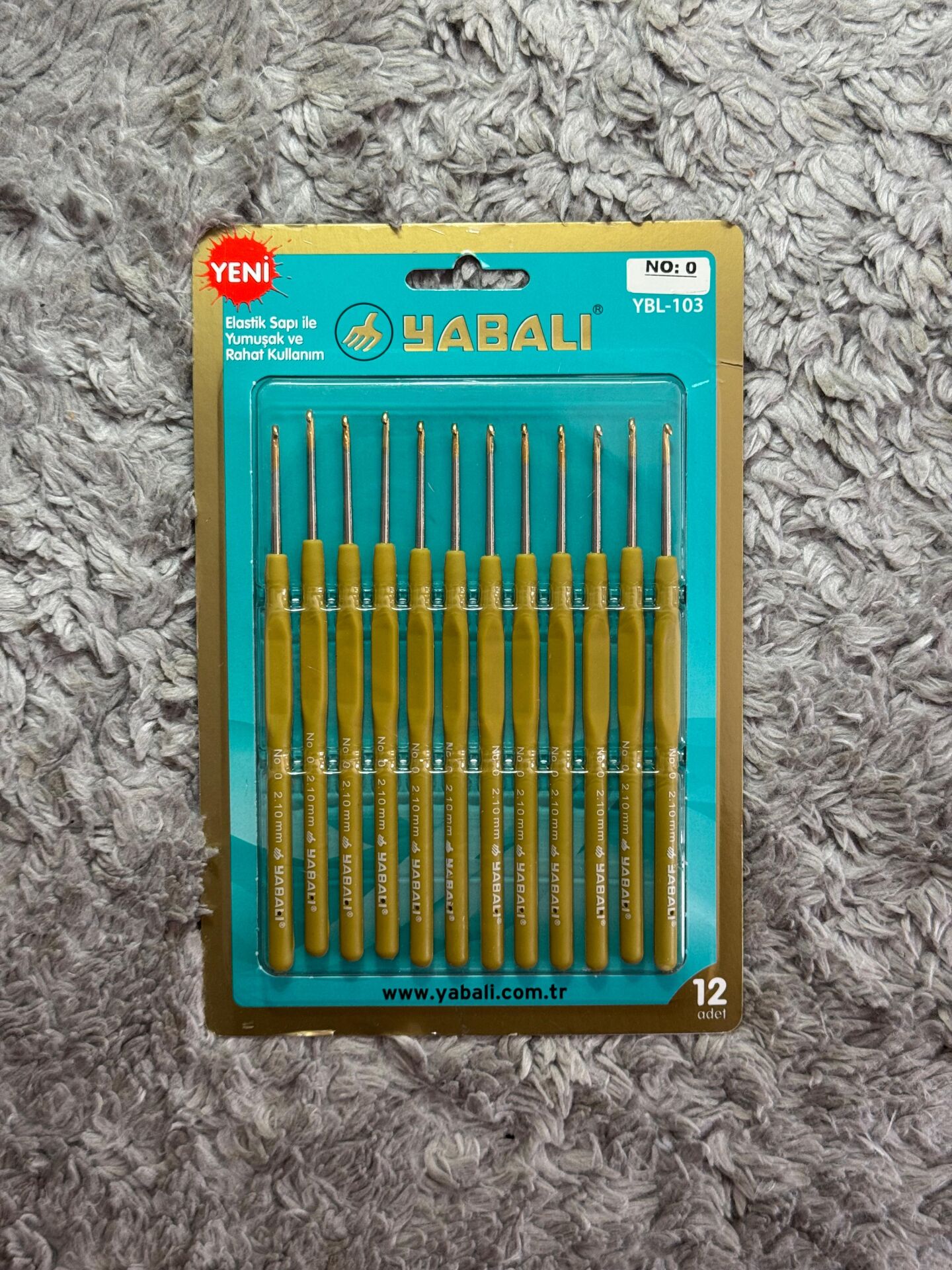 Elastik Saplı Dantel Tığ 0