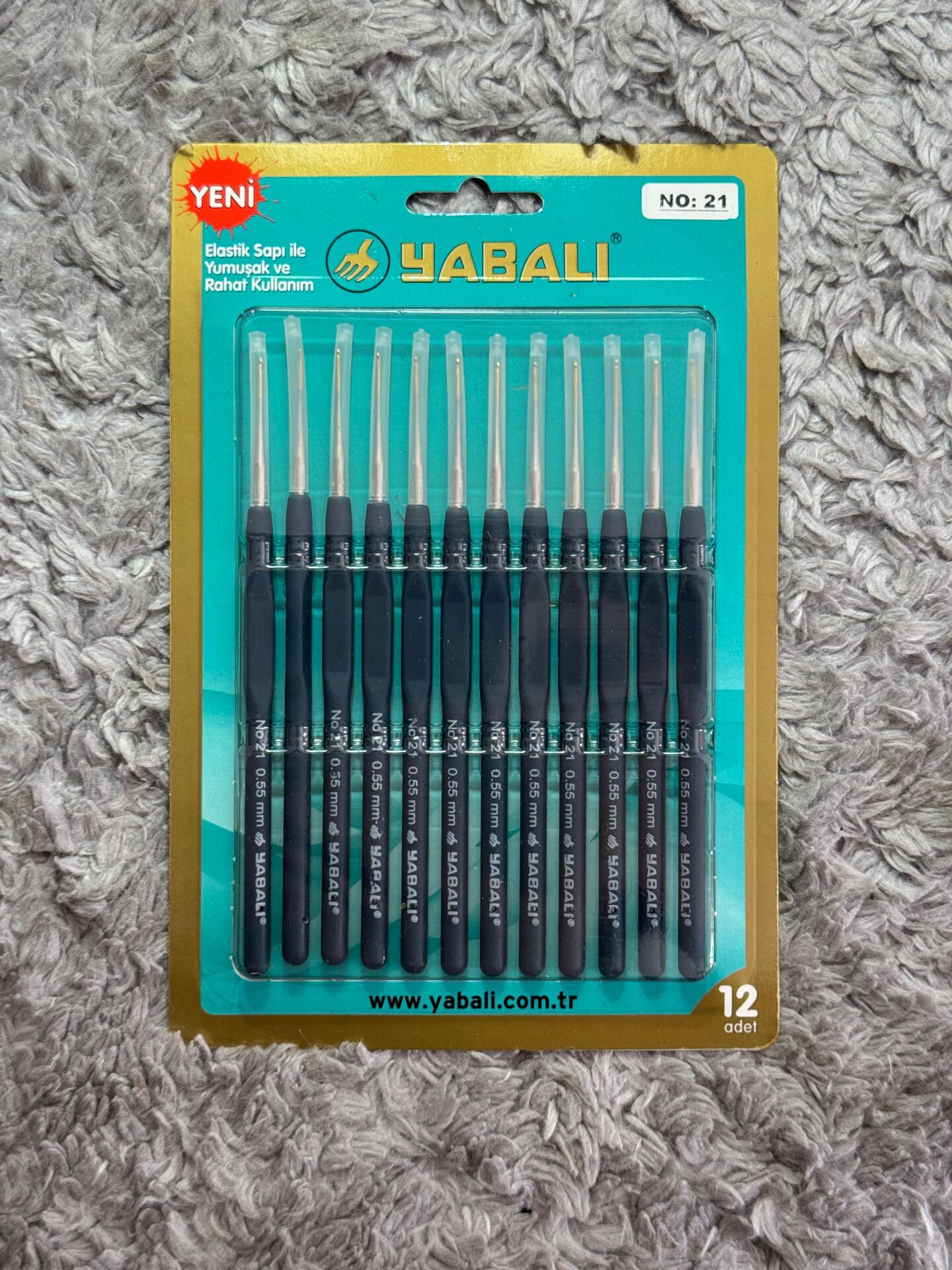 Elastik Saplı Dantel Tığ 21