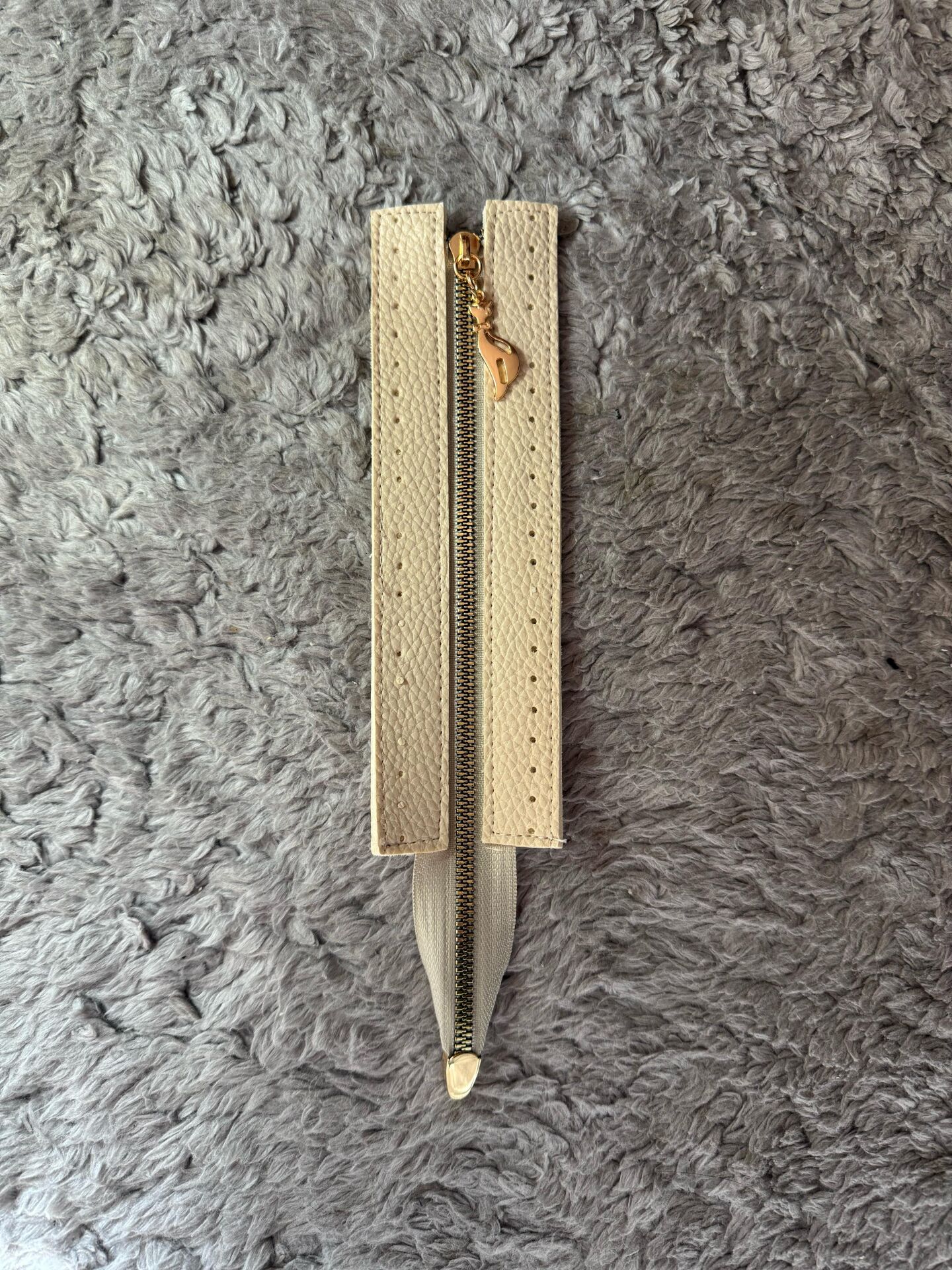 Dikilebilir Fermuar 6*25 Krem