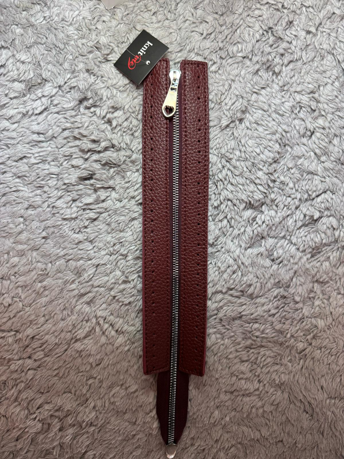 Dikilebilir Fermuar 6*30 Bordo